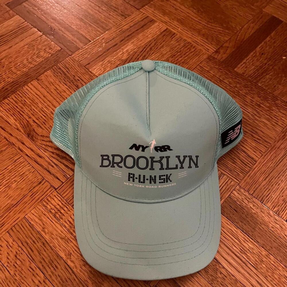New Balance Mint Green Brooklyn Running Cap